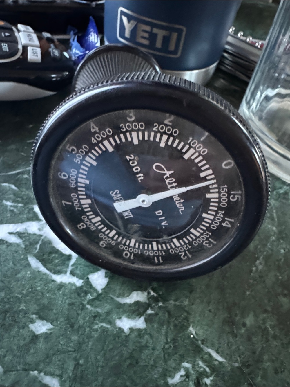 Vintage Analog Altimeter